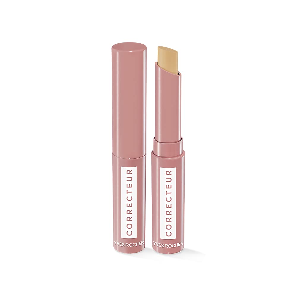 Yves Rocher Concealer - Beige 200 for an even complexion, conceals impurities and pimples with cornflower 1 x 1.4 g pen, ‎beige
