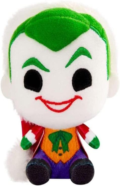 Funko POP! Plush: DC Holiday - 4" The Joker - DC Comics - The Joker - Plush Toy - Birthday Gift Idea - Official Merchandise - Filled Plush Toys for Children and Adults and Girlfriends