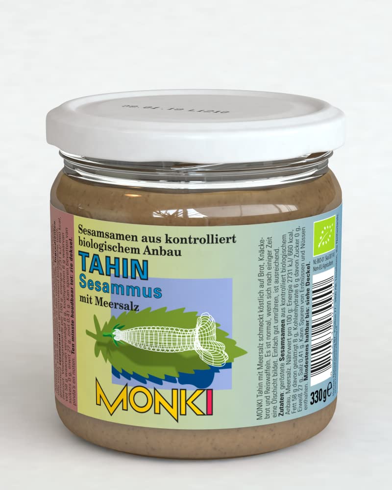 Monki Bio Tahin mit Salz (2 x 330 gr)