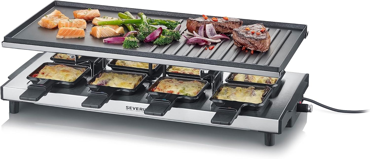 RG 2375 Raclette Grill with Non-Stick Grill Plate