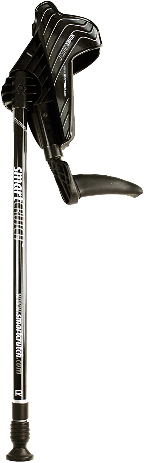 Smartcrutch Adult Pair Crutches With Choice Of Colour, , , Black,