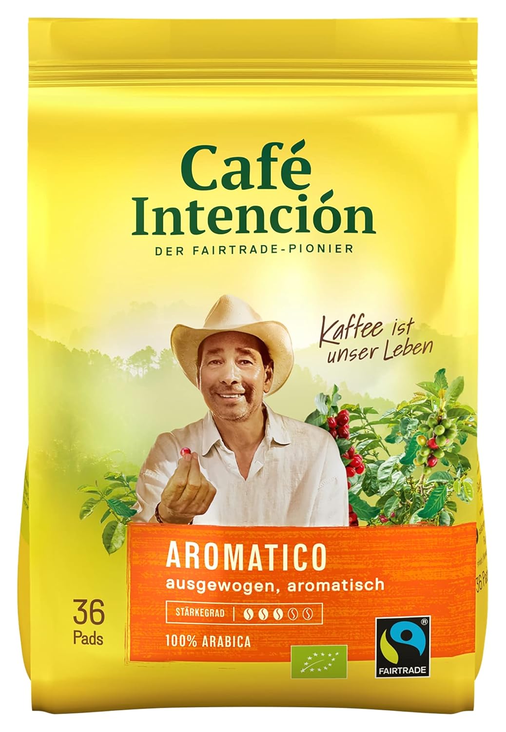Café Intención Coffee Pods Test Set 2 x 36 Pieces (504 g)