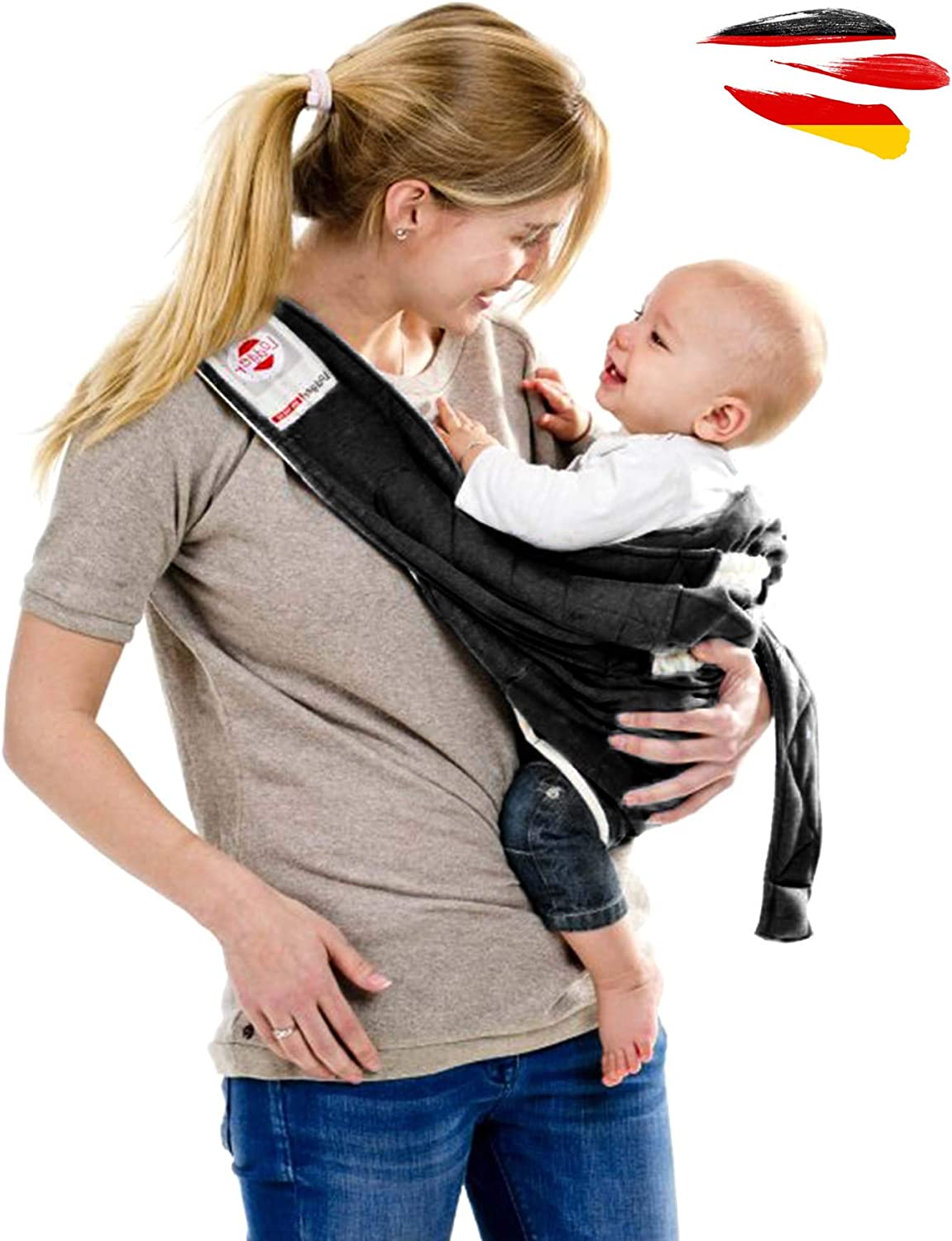 Lodger Shelter 2.0 3-in-1 Baby Carrier Baby Sling Baby Sling Travel Rug for Baby & Parents, from Birth to 18 months (12 kg Maximum Load), Secure Locking Mechanism Carrying for Babies and Children Beautiful Design New And In Original Packaging