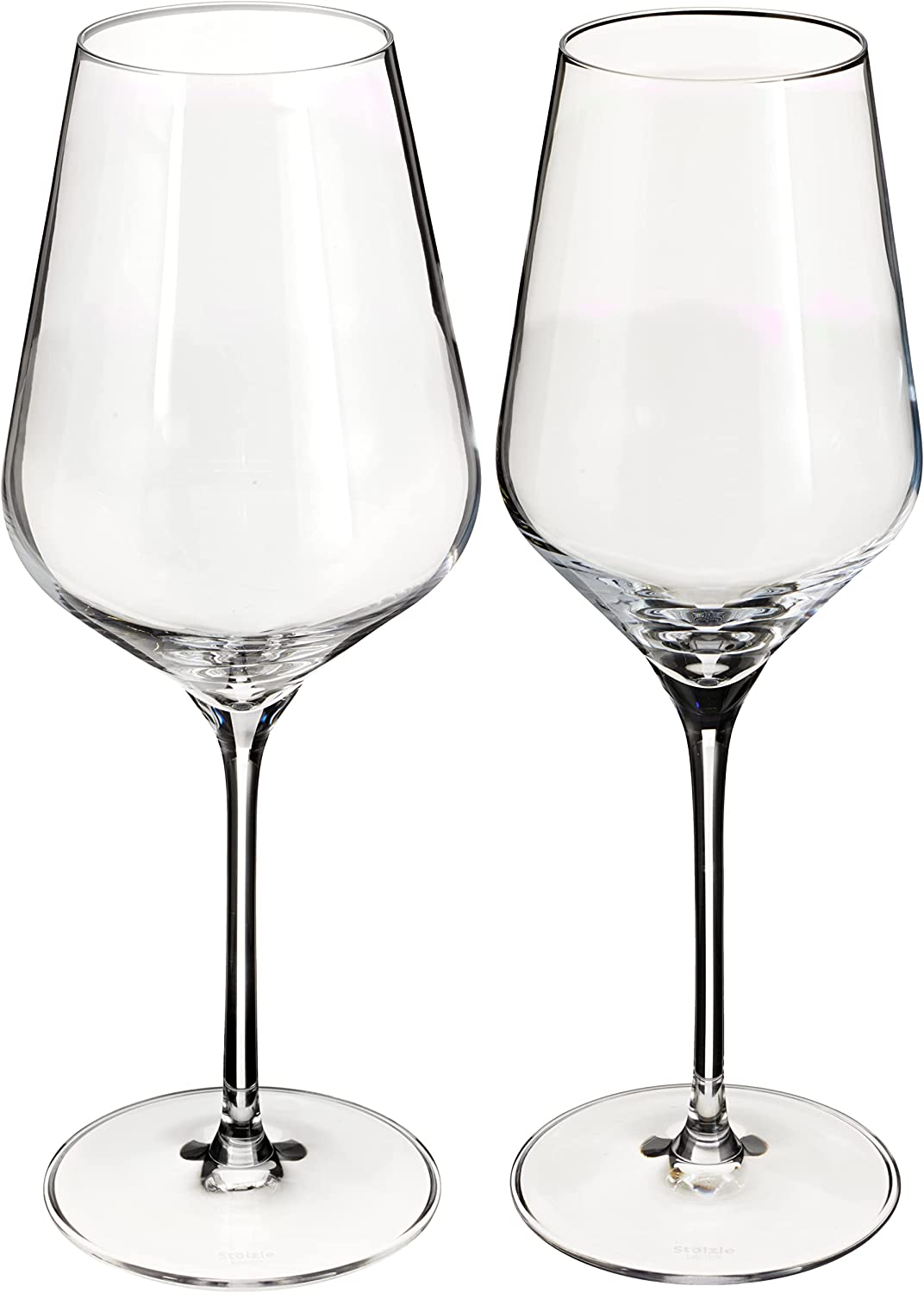 Stölzle Lausitz - Quatrophil 12-piece glass set with 6 red wine glasses and 6 white wine glasses, 12-piece set, dishwasher-safe, shatterproof, like mouth-blown, elegant crystal glass, 12-piece Quatrophil transparent