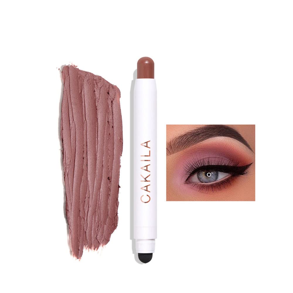 Cream Eyeshadow Pencil, Eyeshadow Pen, Matte and Shimmer Eye Makeup Pen, Fluorescent Makeup With Long Lasting Waterproof Eyeshadow (03#)