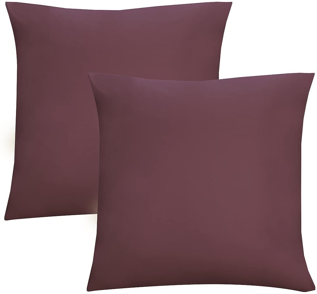 Biberna 0077144 Jersey Pillowcases, 40/40