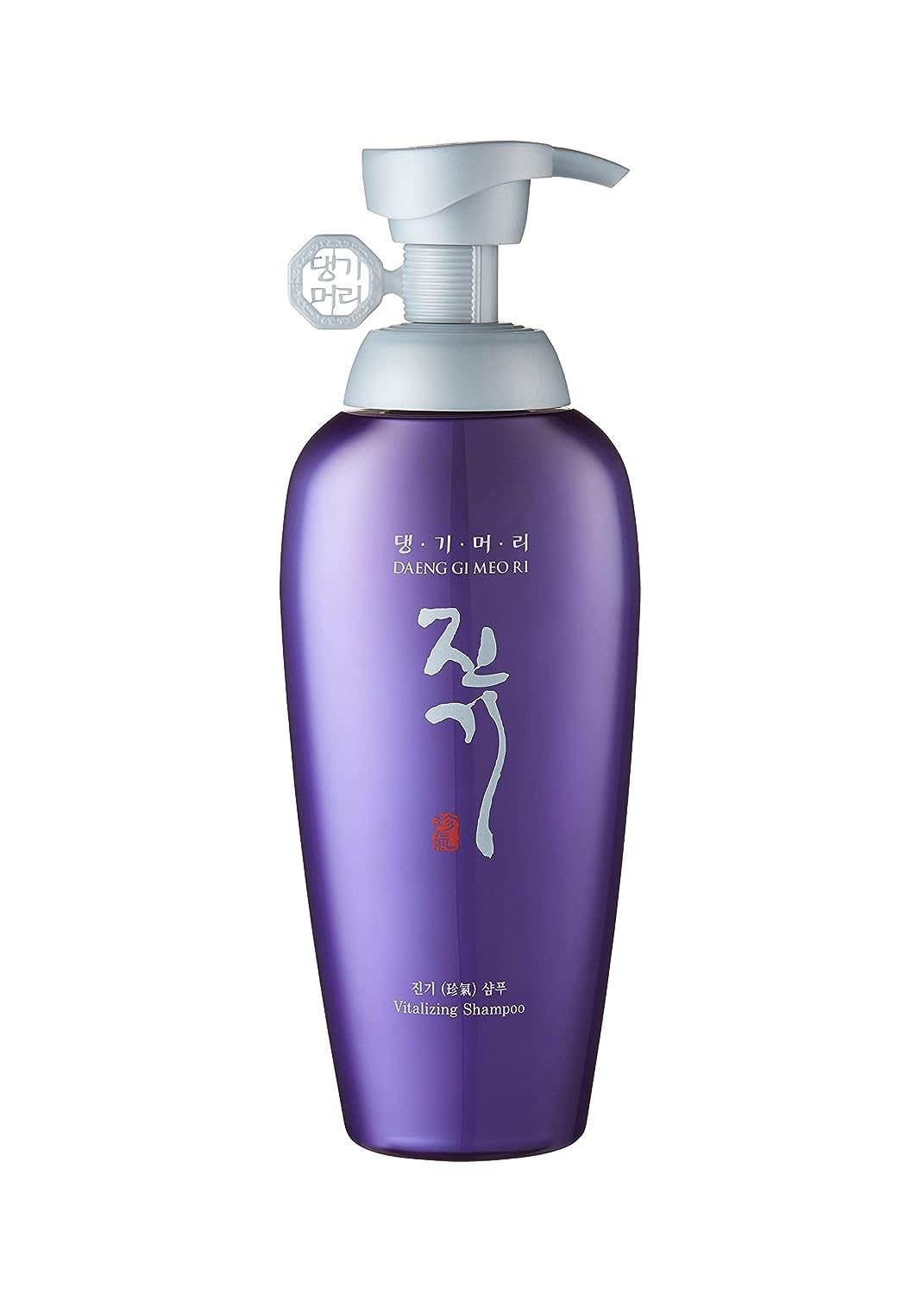 Daeng Gi Meo Ri - Jin Gi Revitalising Shampoo, Calamus Water, Moisturises for Frizzy and Split Hair, Smooth and Shiny Hair, 500 ml with Stopper