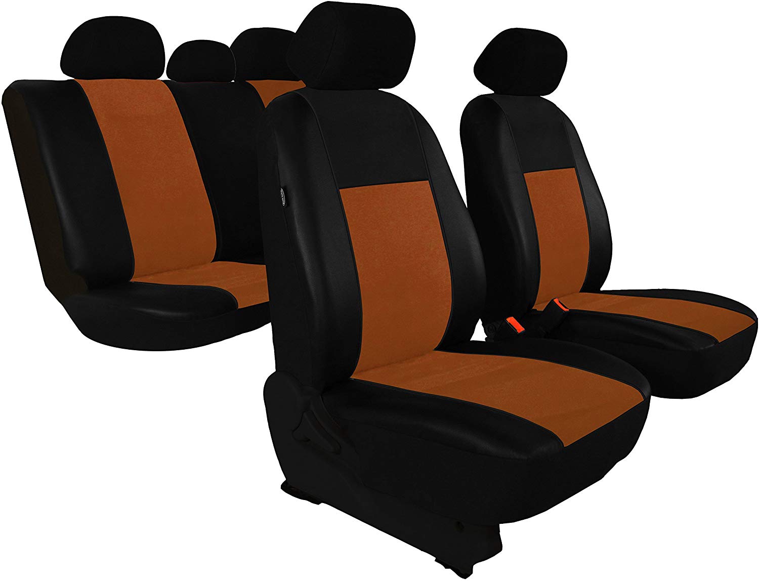 Custom Fit Seat Cover for Sandero II 2012 from in this listing Brown \"Unico (Other Offers Available in 7 Colours)