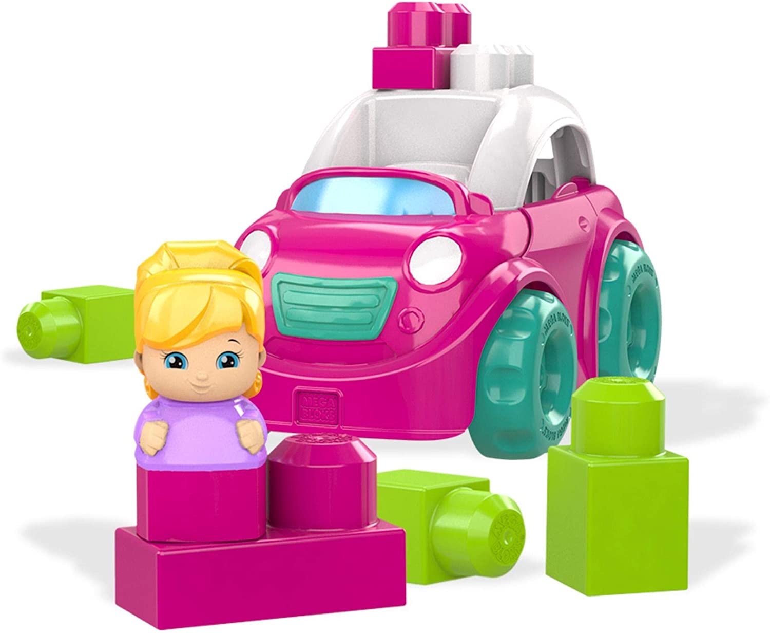 Mega Bloks Dyt62 – Cabrio Mattel Preschool Construction Boxes