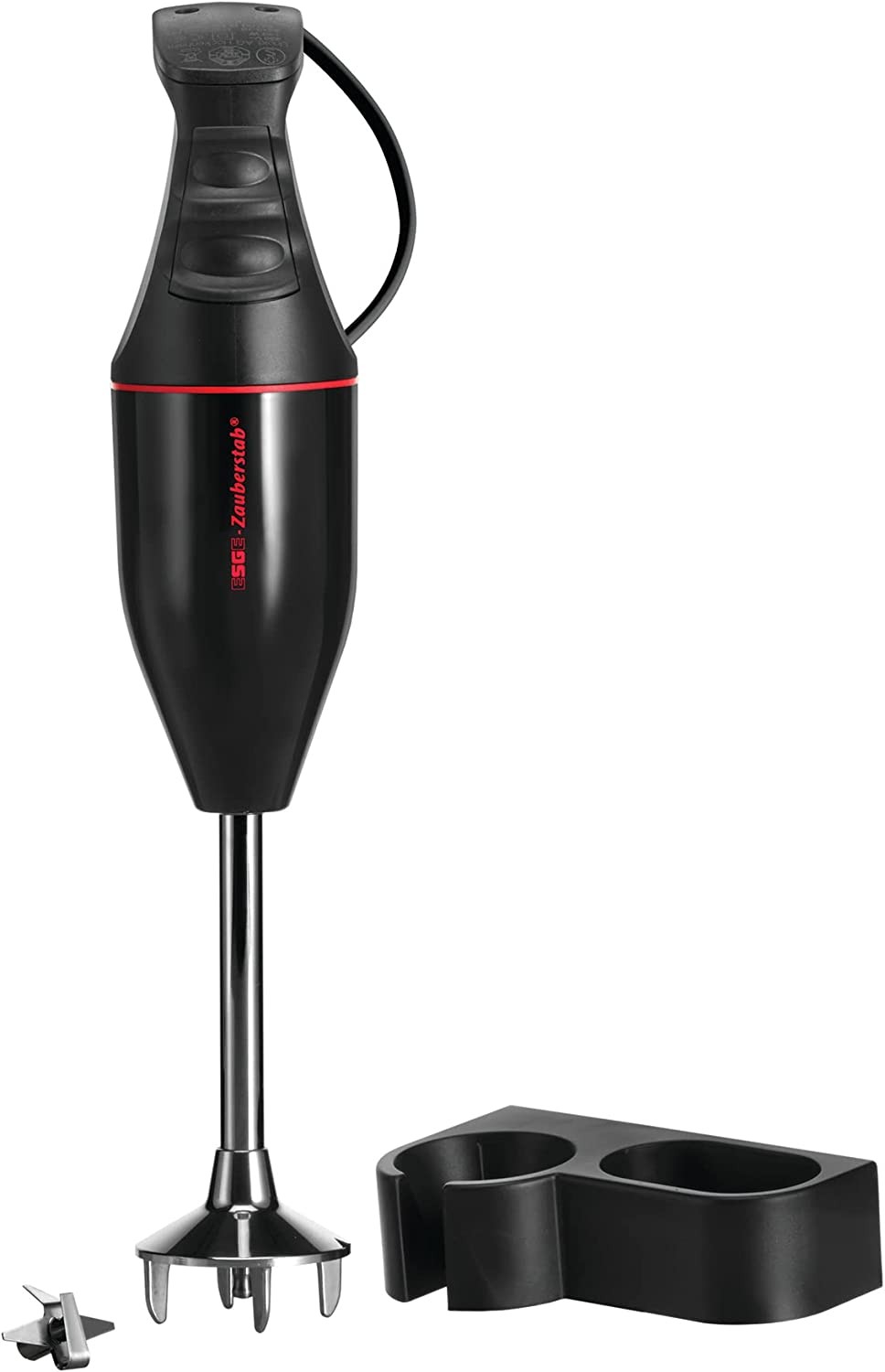 ESGE-MAGIC WAND SET M100 Design Including Cup Set 600 ml and 400 ml 901295 Black Up to 10.000 RPM 120 W