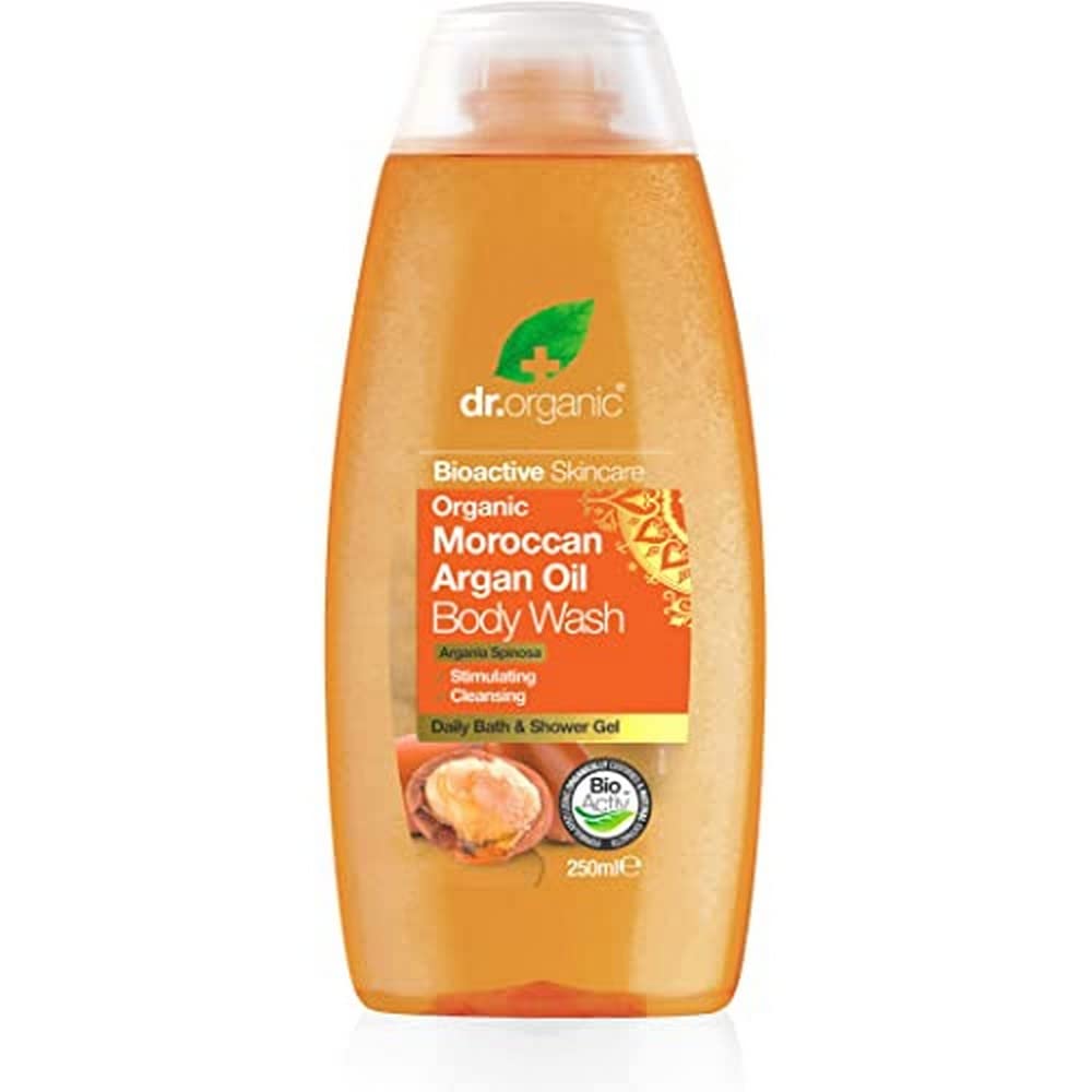 Dr. Organic Argan Body Wash, 250 ml, 1er Pack (1 x 250 ml)