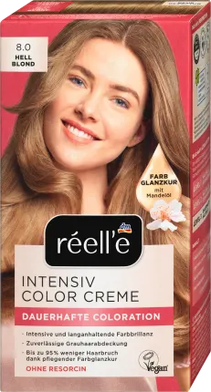 Hair color 8.0 light blonde, 110 ml