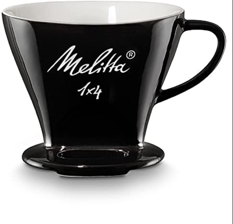 Melitta 1x4 Permamenter Coffee Filter Porcelain Black