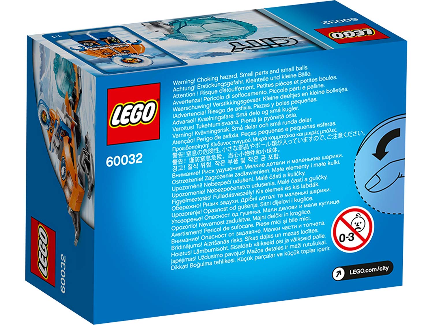 Lego City 60032: Arctic Snowmobile