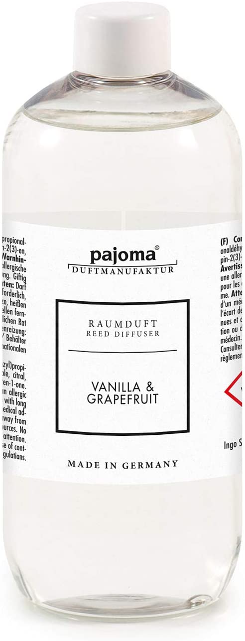 Pajoma Room Fragrance Refill Bottle Vanilla and Grapefruit 500 ml