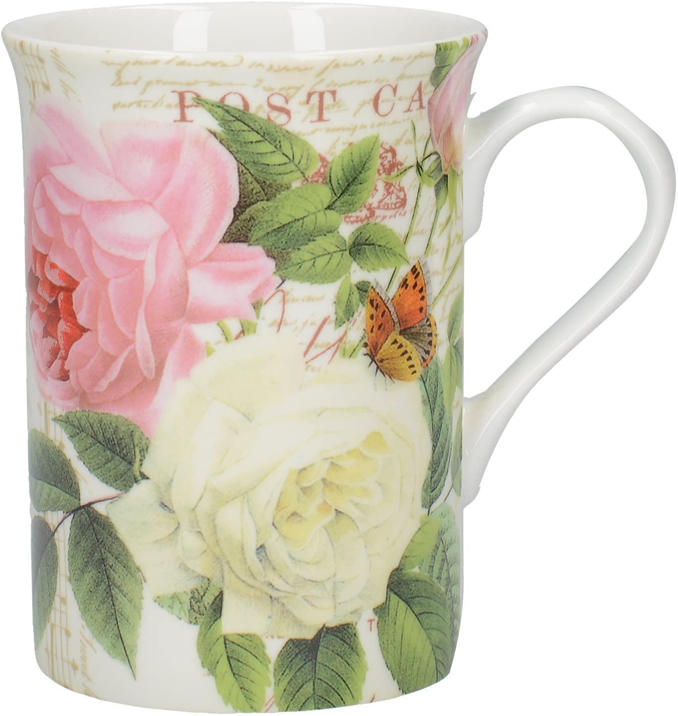 Creative Tops Rose Garden Fine Bone China Mug in Gift Box, 8 fl oz