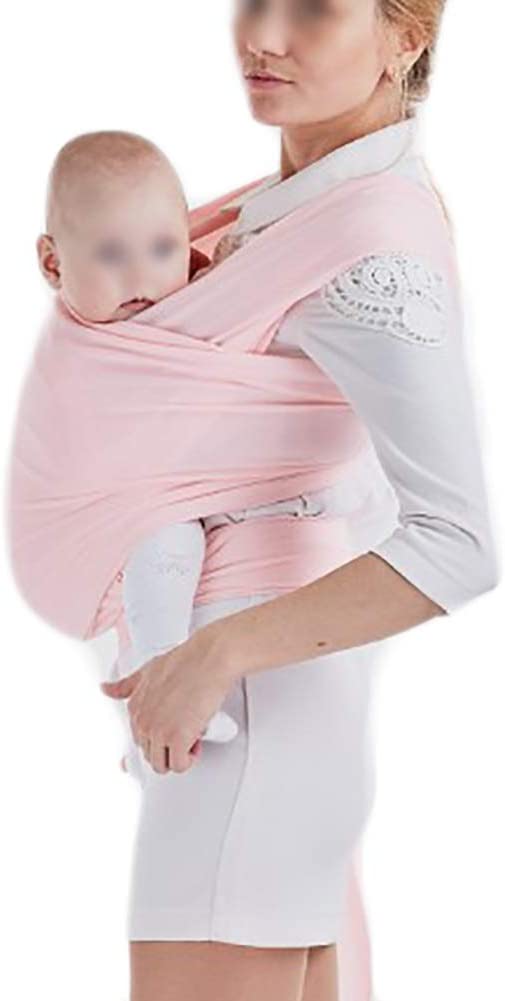 G&F Baby Sling Baby Wrap Carrier For Toddlers Newborn Toddlers From Birth One Size fits All (Color : Pink)