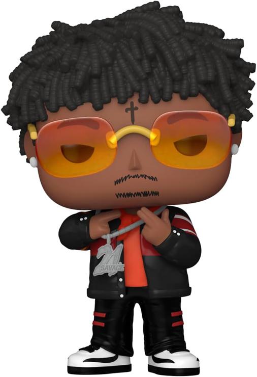 Funko Pop! Rocks: 21 Savage - Vinyl Collectible Figure - Gift Idea - Official Merchandise - Toys For Children and Adults - Music Fans - Model Figure For Collectors and Display