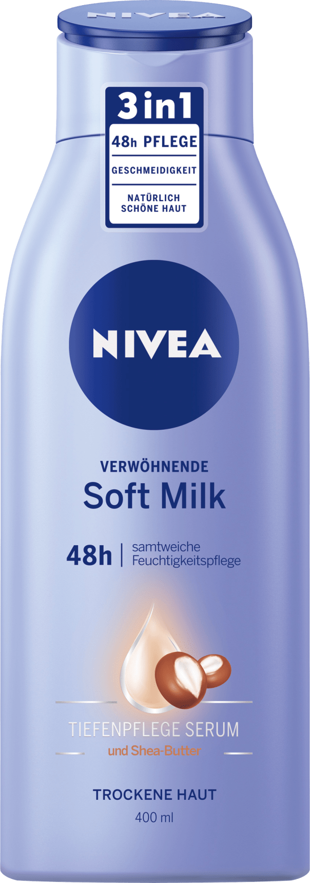Body Lotion Soft Milk, 400 Ml