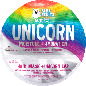Bear Fruits Haarmaske Unicorn, Hair mask + cap, 20 ml
