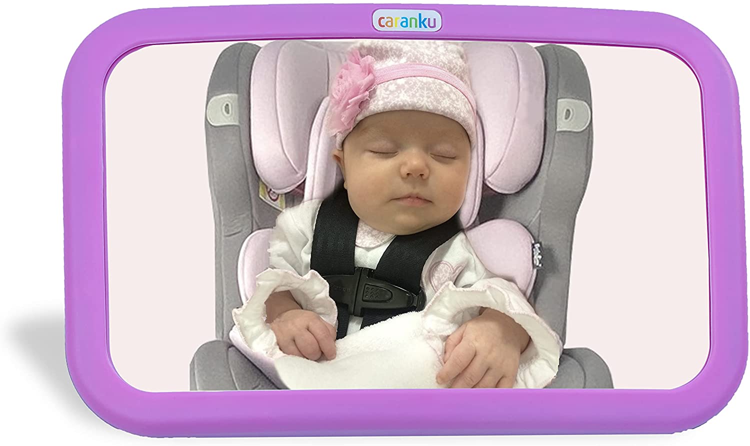 Jattle XXL Shatterproof Rear Seat Mirror for Baby Car Seat Baby Seat - Safety Mirr