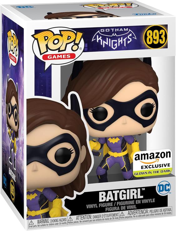 Funko Pop! Games: Gotham Knights - Batgirl - (Gmit PU) - Batman - Amazon Exclusive - Vinyl Collectible Figure - Gift Idea - Official Merchandise - Toy for Children and Adults
