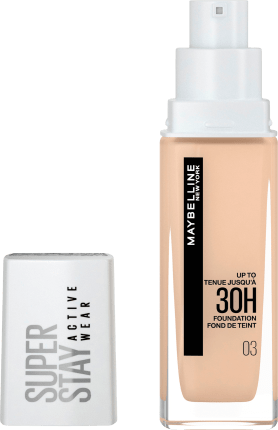 Maybelline New York Make-up Super Stay Active Wear Foundation 03 True Ivory, 30 ml