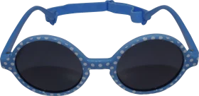 SUNDANCE Sunglasses Kids blue dotted with headband, 1 piece