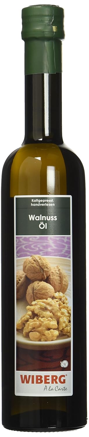 Wiberg Walnut Oil, Pack of 1 (1 x 500 ml)