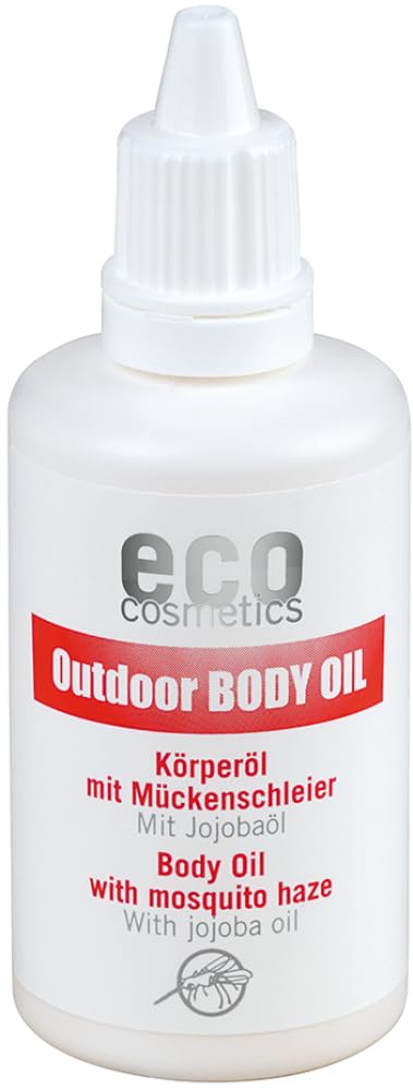 eco cosmetics Outdoor Body Oil with Organic Jojoba Oil (6 x 50 ml)