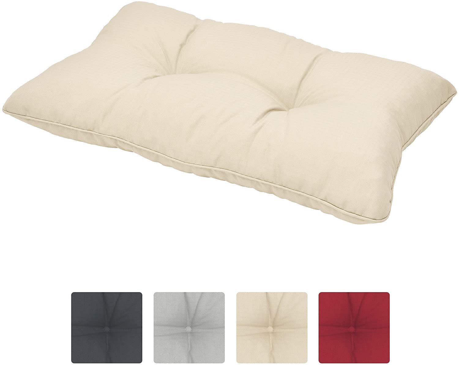 Beautissu Lounge Cushion Xluna - Seat And Back Cushions In Various Colours 