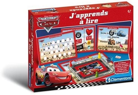 Clementoni – 62556 – Educational Game – Cars – Learning To Read