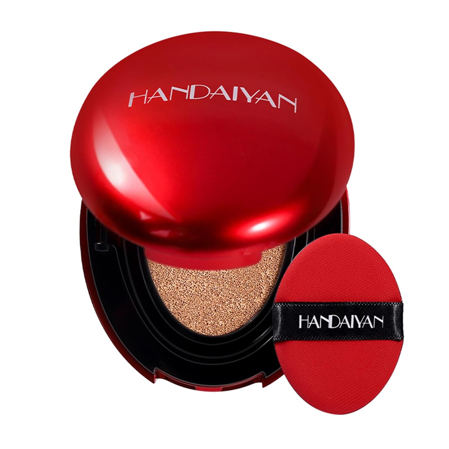 Matte Red Cushion Foundation, Liquid Concealer Foundation Full Coverage Natural (Colour, #03)
