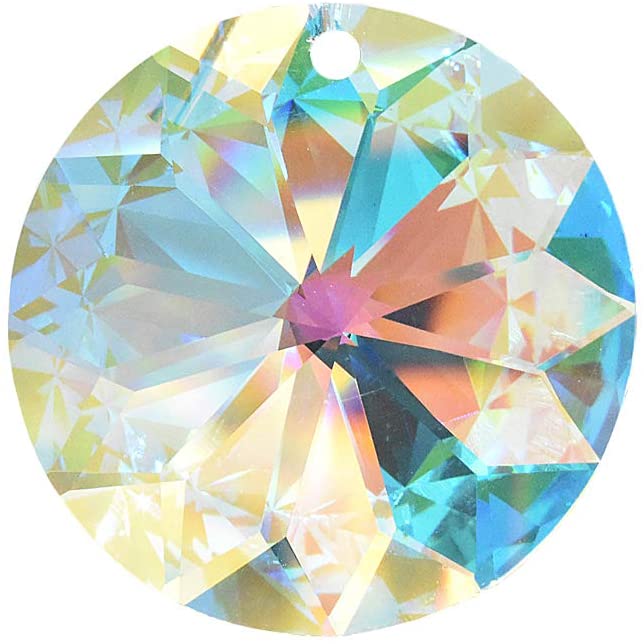 Crystal Sun Design Diameter 40 Mm Aurora Borealis In Fine Gift Bags High Br
