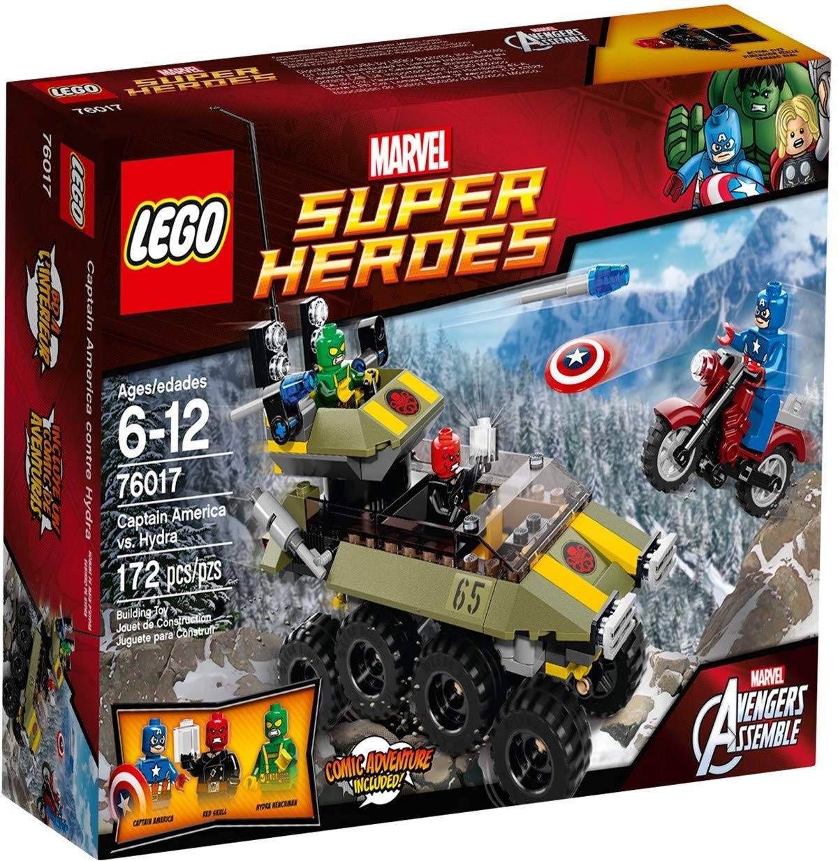 Lego Super Heroes 76017: Captain America Vs. Hydra