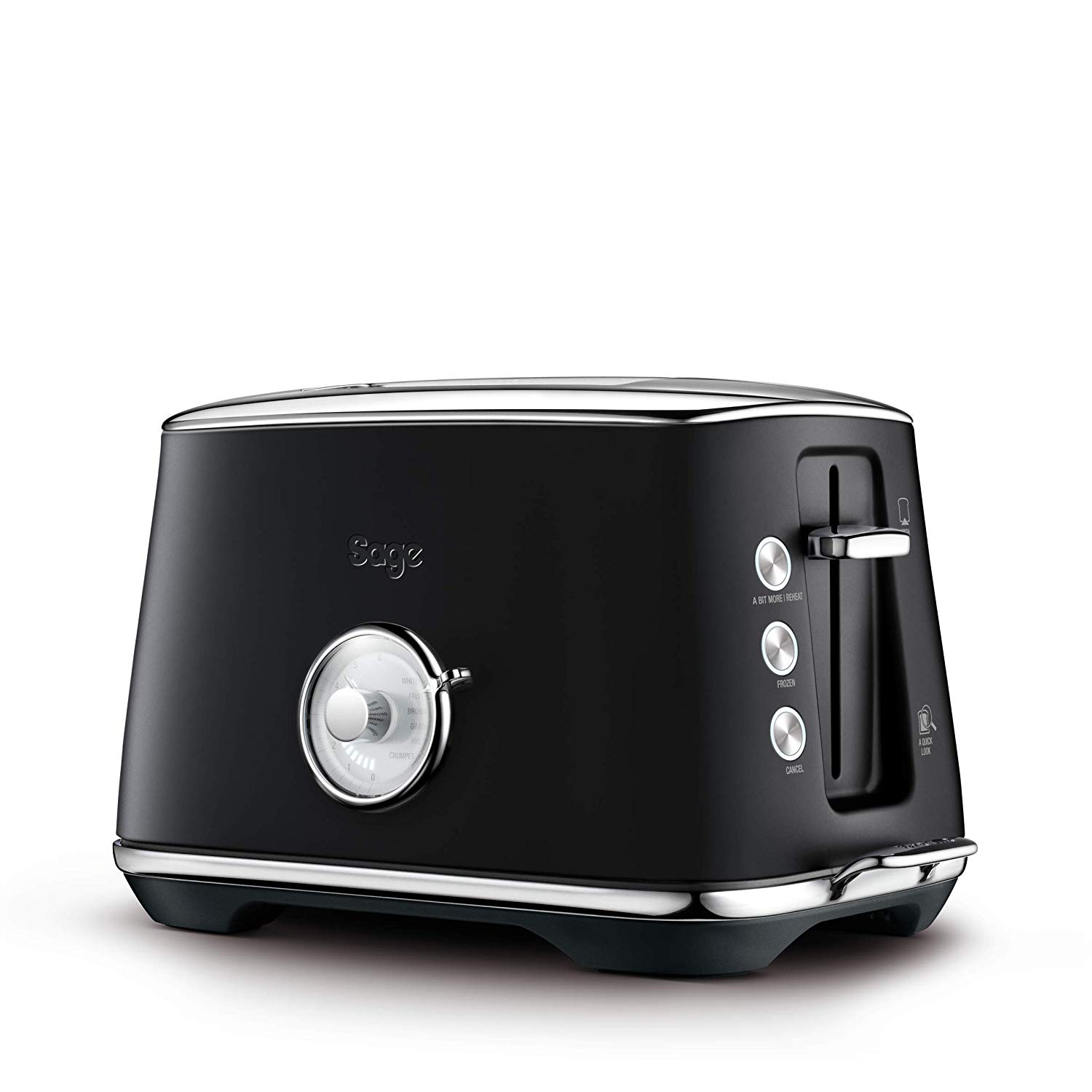 Sage Appliances Toaster Sta735 Luxe Toast Select Matt Black