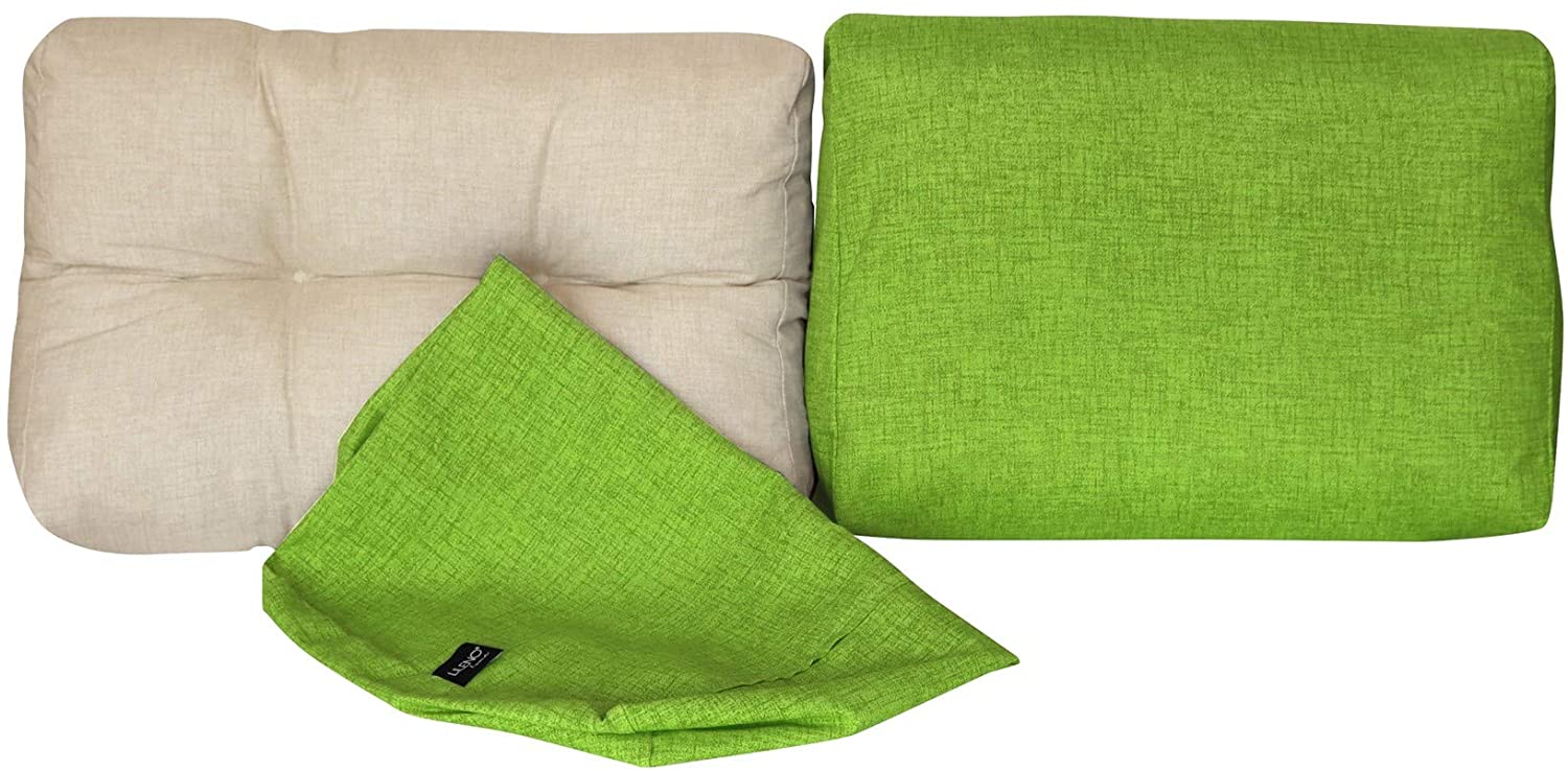 Lileno Home Pallet Cushion Cover, Apple Green