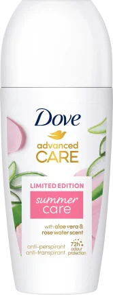 Dove Antiperspirant deodorant roll-on Advanced Care Summer Care, 50 ml