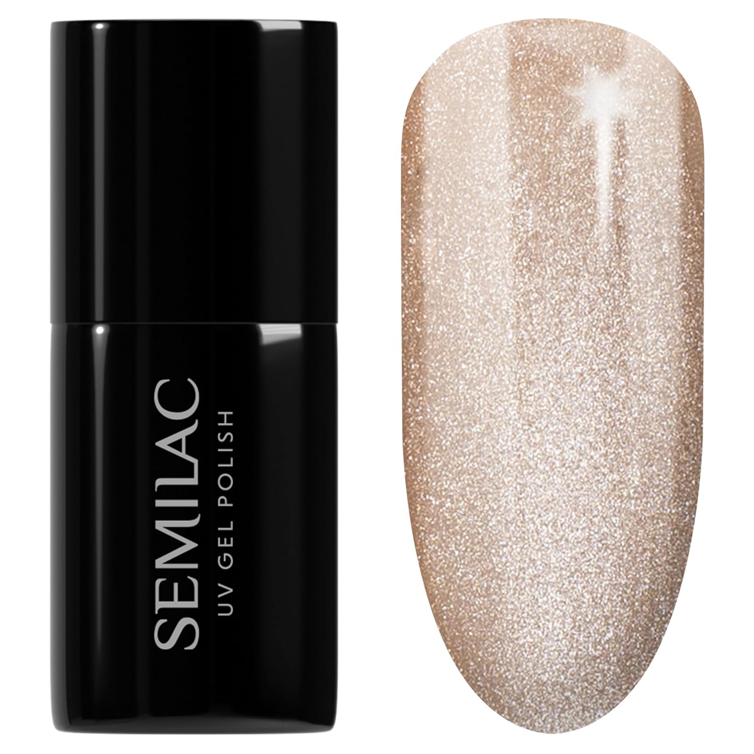 Semilac UV Nail Polish 661 Linen Gloss 7ml