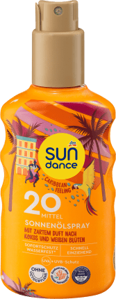 Sundance sun oil spray SPF 20 with coconut fragrance, 200 ml