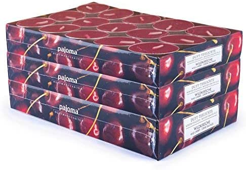 Pajoma 90 Scented Tea Lights 3 X 30 Scented Candles Various Fragrances Avai