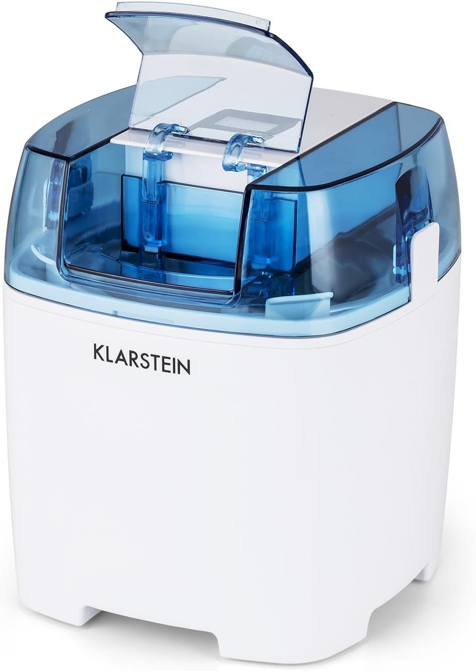 Klarstein Cream Berry 4-in-1 Ice Cream Maker | Turbo Ice Cream Machine Ice Cream Maker, Frozen Yogurt, Milkshakes and can be used as a Bottle Cooler | 1.5 Litre Capacity
