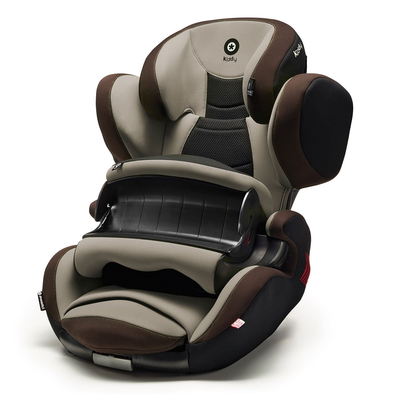 Kiddy Phoenixfix 3 Booster Seat with Crushed Body System ISOFIX Group 1 (9-18 kg, Approx. 9 months-approx. 4 years)