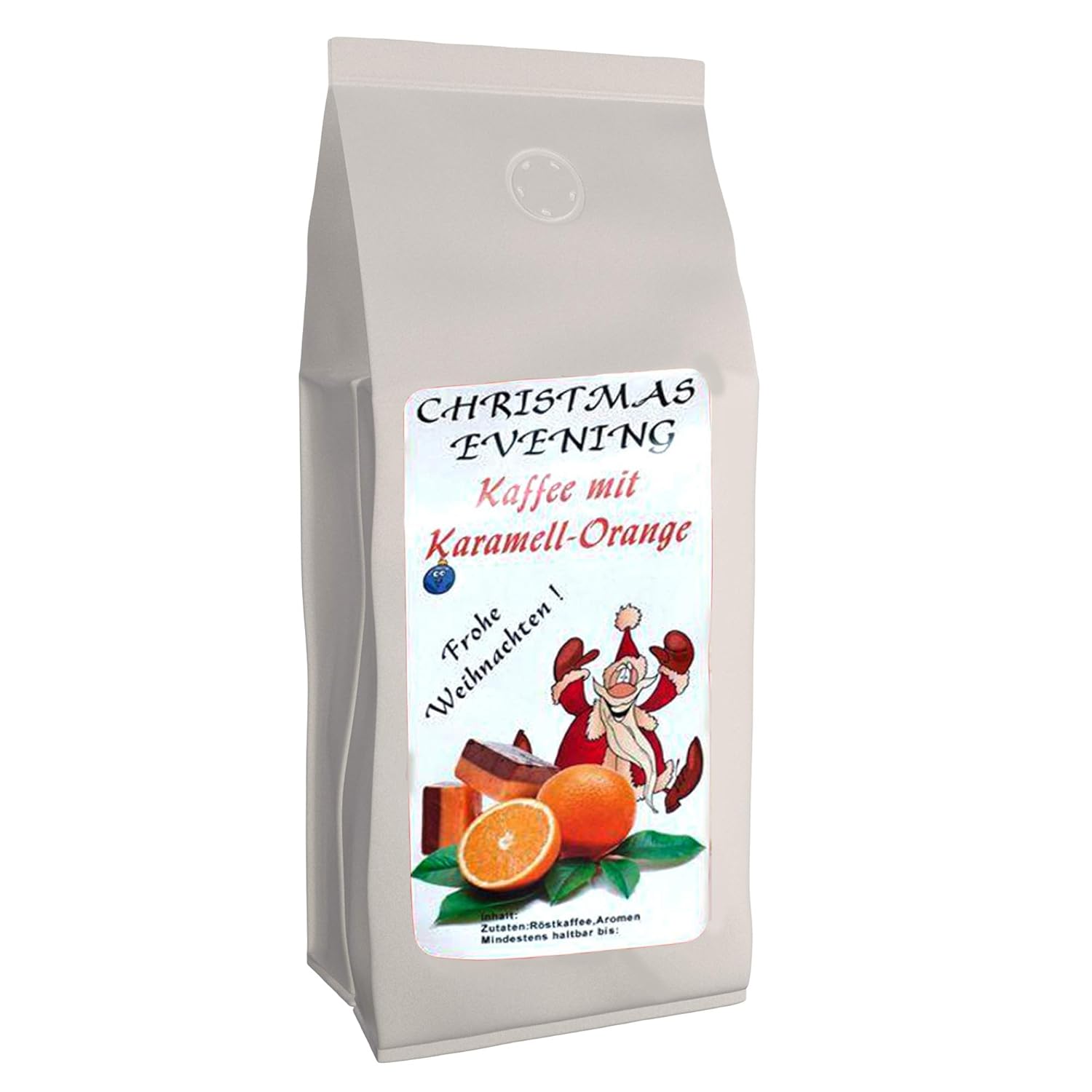 Flavored Coffee (Christmas Evening Caramel Orange, 1000g) Whole Bean