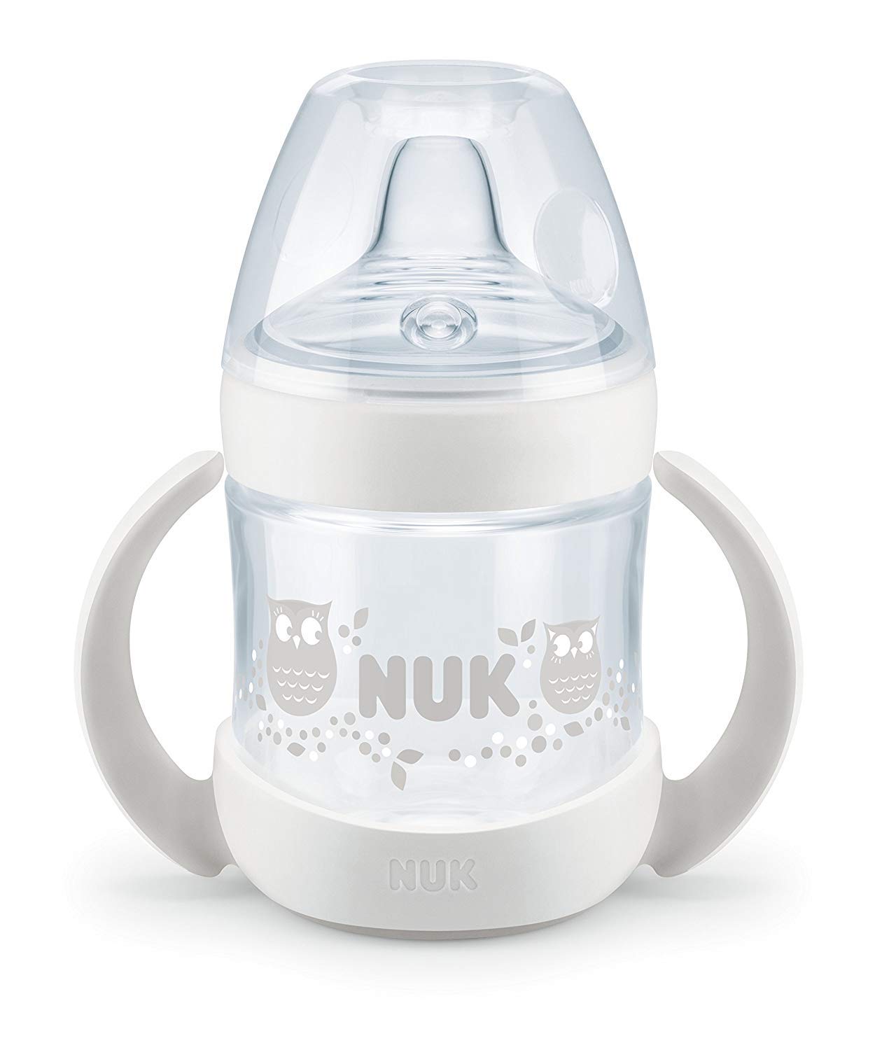 NUK Nature Sense Baby Bottle with Extra Wide and Soft Drinking Teat (BPA-Free), Suitable for Infants from 6 Months, 150 ml