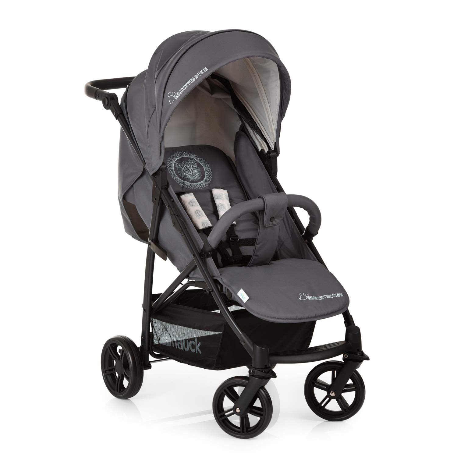 Hauck Rapid 4X or Rapid 4S Buggy with Reclining Function, Folds Down to a Small Size, for Children from Birth to 25 kg