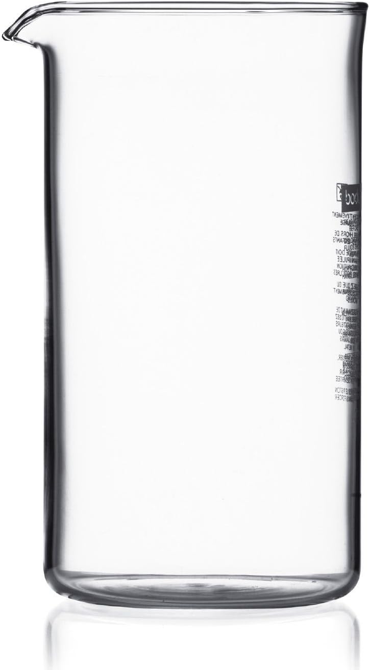 Bodum 1508-10 replacement glass to coffee maker 8 cups, 1.0 l, Ø 9.6 cm diameter