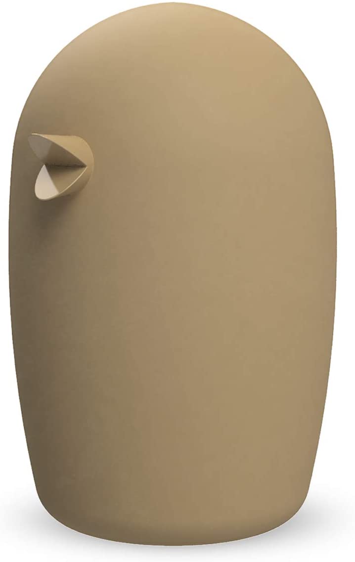 Cooee Design Ceramic Bird Figurine, Ochre 7 cm