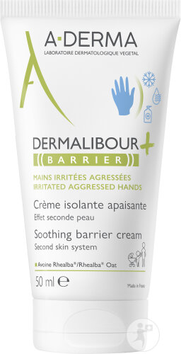 A-Derma Dermalibour+ Barrier Isolating Soothing Cream Tube 50ml