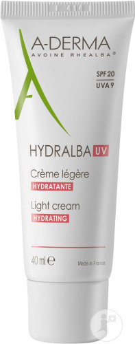 A-Derma Hydralba Light UV Moisturizer Tube 40ml